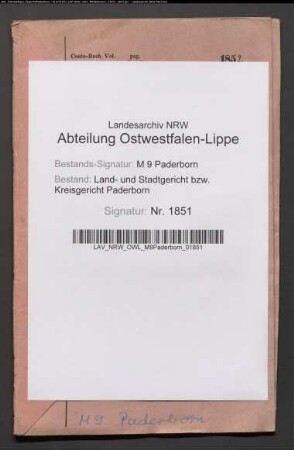 Erblasser: Stratmann, Franziska, geb. Daltrop: