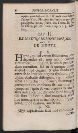 Cap. II. De Natura Hominis Morali