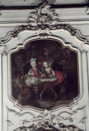 Prinz Ludwig von Parma, späterer König von Etrurien und Prinzessin Maria Josepha von Parma als Kinder