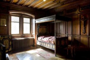 Herrenhaus, Abtshaus und Gästehaus — Schlafzimmer des Königs