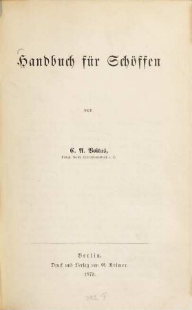 Handbuch für Schöffen