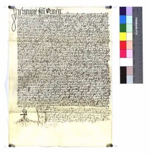 Ulrich Layman (Notariatsinstrument): "Procuratorium Joannis de Fronsperg". (Altrep. S. 13)