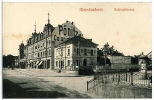 Kötzschenbroda. Bahnhofstraße