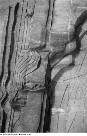 Detail aus der Fassade des Völkerschlachtdenkmals