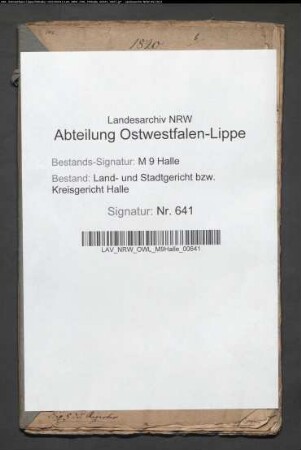 Sonstige: Hülsmann, Johann Friedrich Christian: