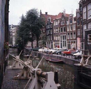 Amsterdam : Amsterdam. Stadtzentrum. Am Oudezijds Achterburgwal