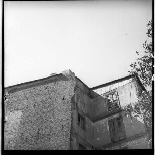 Negativ: Ruine, Yorckstraße 53, 1951