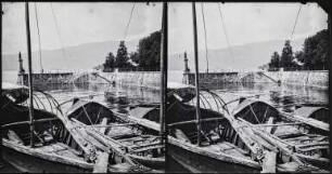 Boote im Hafen von Pallanza