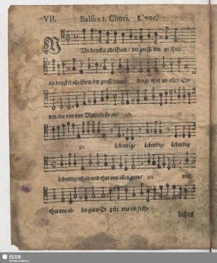 VII. Nun danket alle Gott