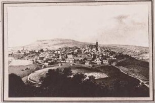 Stadtansicht von Annaberg Buchholz (Erzgebirge)