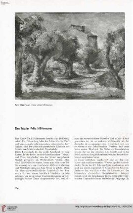 52: Der Maler Fritz Hülsmann