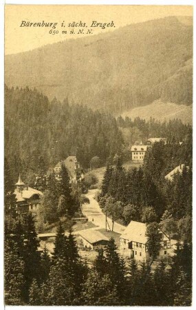 Bärenburg. Blick auf Bärenburg