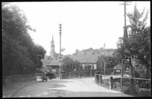 Lunzenau. an der Muldenbrücke