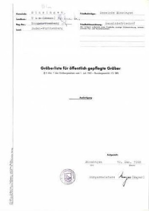 Einsingen