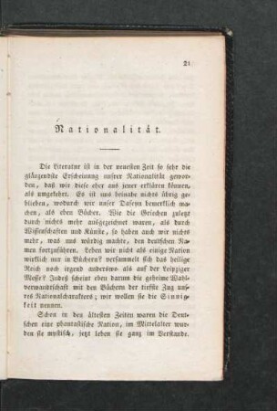 Nationalität.