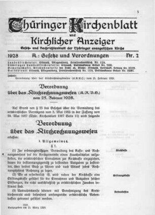 Nr. 2 : 15. März 1928