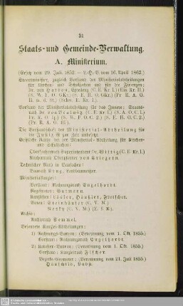 Staats- und Gemeinde-Verwaltung
