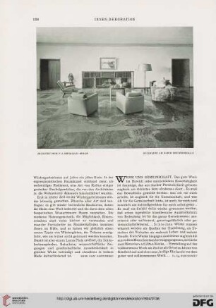 Werk und Gemeinschaft