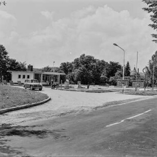 Tankstelle Kirschau : Kirschau. Tankstelle. Straßenbild