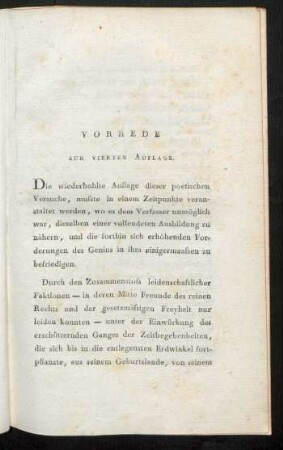 Vorrede Zur Vierten Auflage