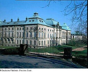 Dresden-Neustadt, Palaisplatz 11. Japanisches Palais (1727-1737; Z. Longuelune, M. D. Pöppelmann). Eckansicht