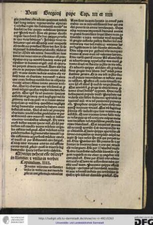 Quod rector debeat esse discretus in silentio et utilis in verbo, capitulum IIII.