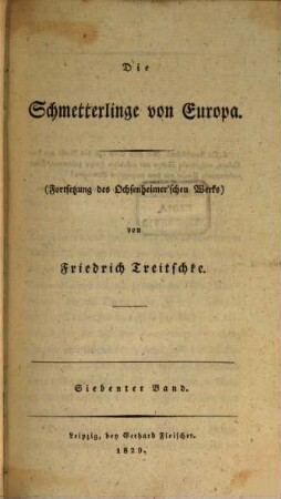 Die Schmetterlinge von Europa, 7. Zünsler