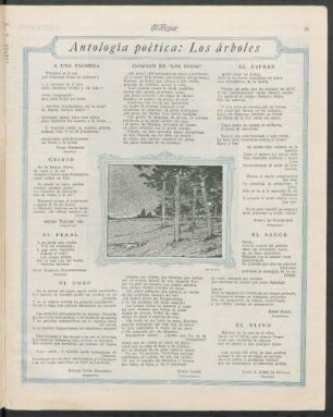 Antología poética: Los árboles