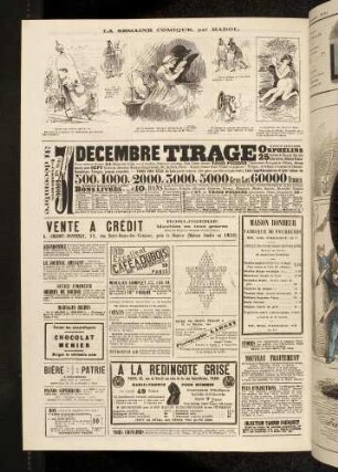 La semaine comique, par Hadol