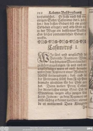 Casimirus I.