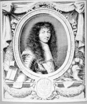 Porträt Ludwig XIV. König von Frankreich