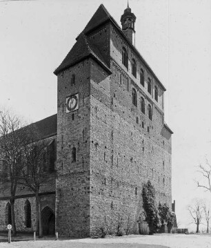 Havelberg, Dom St. Marien, Westriegel, von Nordwesten