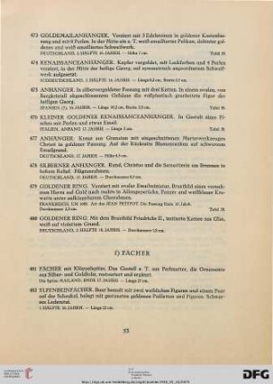 f) Fächer (Nr. 481-493)