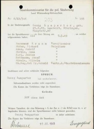 Lamparter, Georg