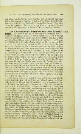 Die Oberrheinische Tiefebene mit ihren Parallelketten