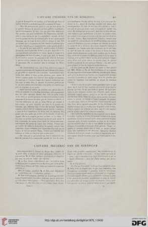 L'affaire Frédéric van de Kerkhove, [3]