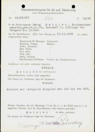 Metzler, Georg