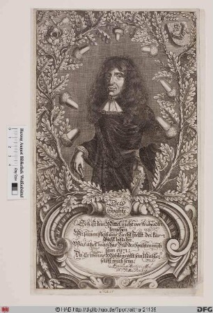 Bildnis Caspar Stieler (1705 von)
