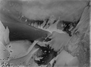 Detailaufnahme im Eis (Gauß-Expedition 1901-1903)