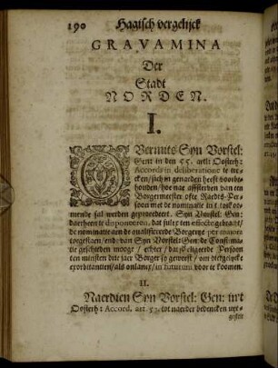 Gravamina der Stadt Norden
