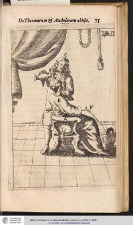 [Illustration De Thermarum & Acidularum abusu. TAB. II]