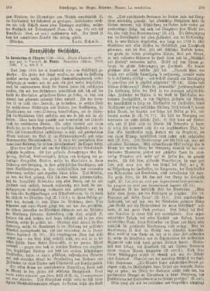 269-271 Französische Geschichte