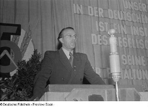 Rede des neuen Oberbürgermeisters Erich Uhlich