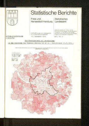 Bevölkerungsstand und -entwicklung in den Gemeinden des Umlandes Hamburg bis 40 km - Gebietsstand 31.12.1974 - : Lfd. Nr. 9