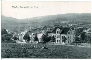 Nieder-Einsiedel. Blick auf Nieder-Einsiedel