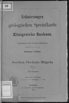 30: Section Oschatz-Mügeln : Blatt 30