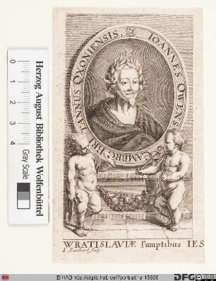 Bildnis John Owen (lat. Johannes Audoenus)