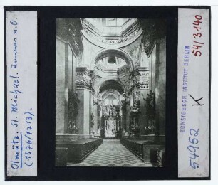 Olmütz, St. Michael : Innenansicht, Blick nach O