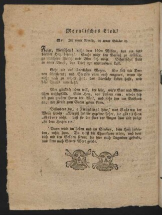 Moralisches Lied