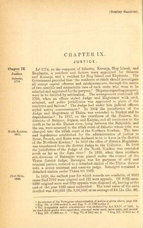 Chapter IX. Justice